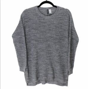 DIVIDED Marled Grey Sweater XS